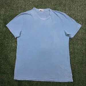 James Perse T Shirt Men's Size 3 Blue Short Sleeve Lightweight Crewneck Designer